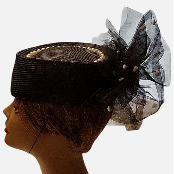 BETMAR Black Sassy & Classy Couture Ladies Hat - NWOT - Picture 3 of 13